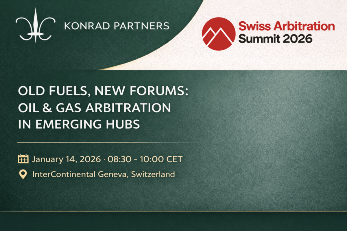 Konrad Partners - Swiss Arbitration Summit 2026